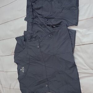 Adar Pro Breakthrough Scrub Set XS Women Enhanced V-Neck Top Multipocket Bottoms